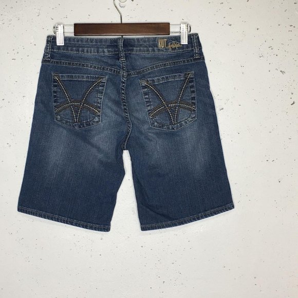 Kut from the Kloth Women's Boyfriend shorts size 2 - Picture 2 of 4